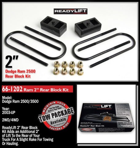 ReadyLift Rear Block Kit 66-1202 PAG661202
