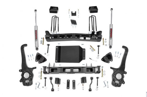 2004-2015 Nissan Titan Lift Kit - 2WD/4WD (N3 Shocks) [4in] - Rough Country 874.20