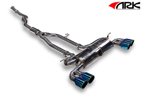 ARK Hyundai Genesis Coupe 2.0L DT-S Exhaust System w/ Tecno Tips SM0702-0302D