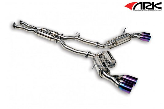 ARK Hyundai Genesis Coupe 3.8L Grip Exhaust System w/ Tecno Tips SM0702-0302G