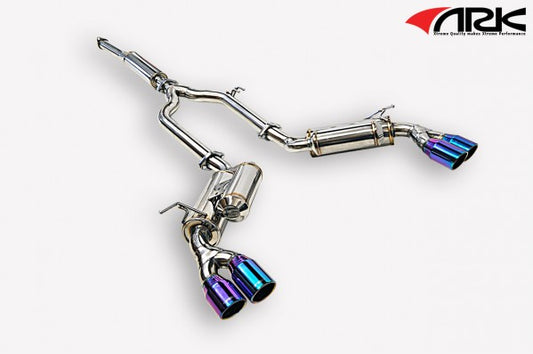 ARK Hyundai Genesis Coupe 2.0T Grip Exhaust System w/ Tecno Tips SM0702-0303G