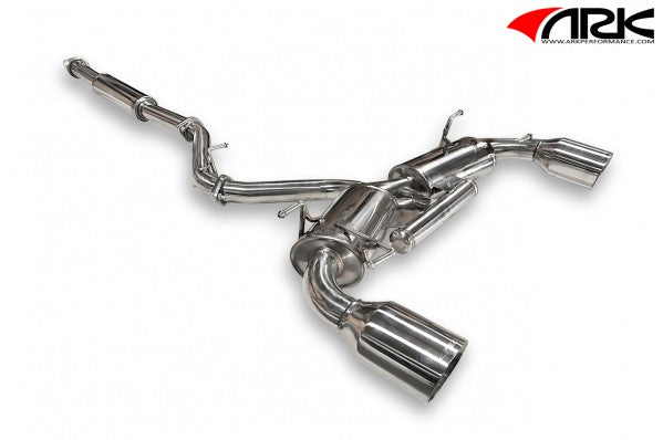 ARK Scion FR-S / Subaru BRZ DT-S Exhaust System w/ Polished Tips SM1202-0113D