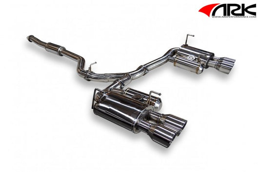ARK 2011-2014 Subaru WRX, STI Sedan DT-S Exhaust System w/ Polished Tips SM1302-