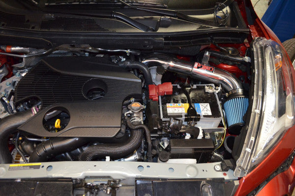 2016 Nissan Juke Air Intake - (Short Ram w/ Dry Filter) Wrinkled Red [1.6T] - Injen SP1903WR