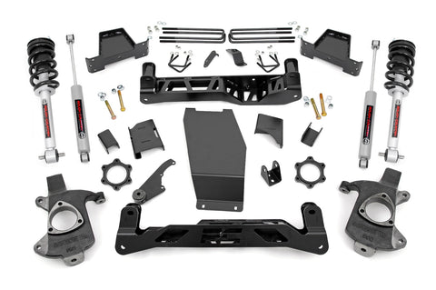 6 Inch Lift Kit | Alum/Stamp Steel | N3 Struts | Chevrolet Silverado/GMC Sierra 1500 | 2014-2018