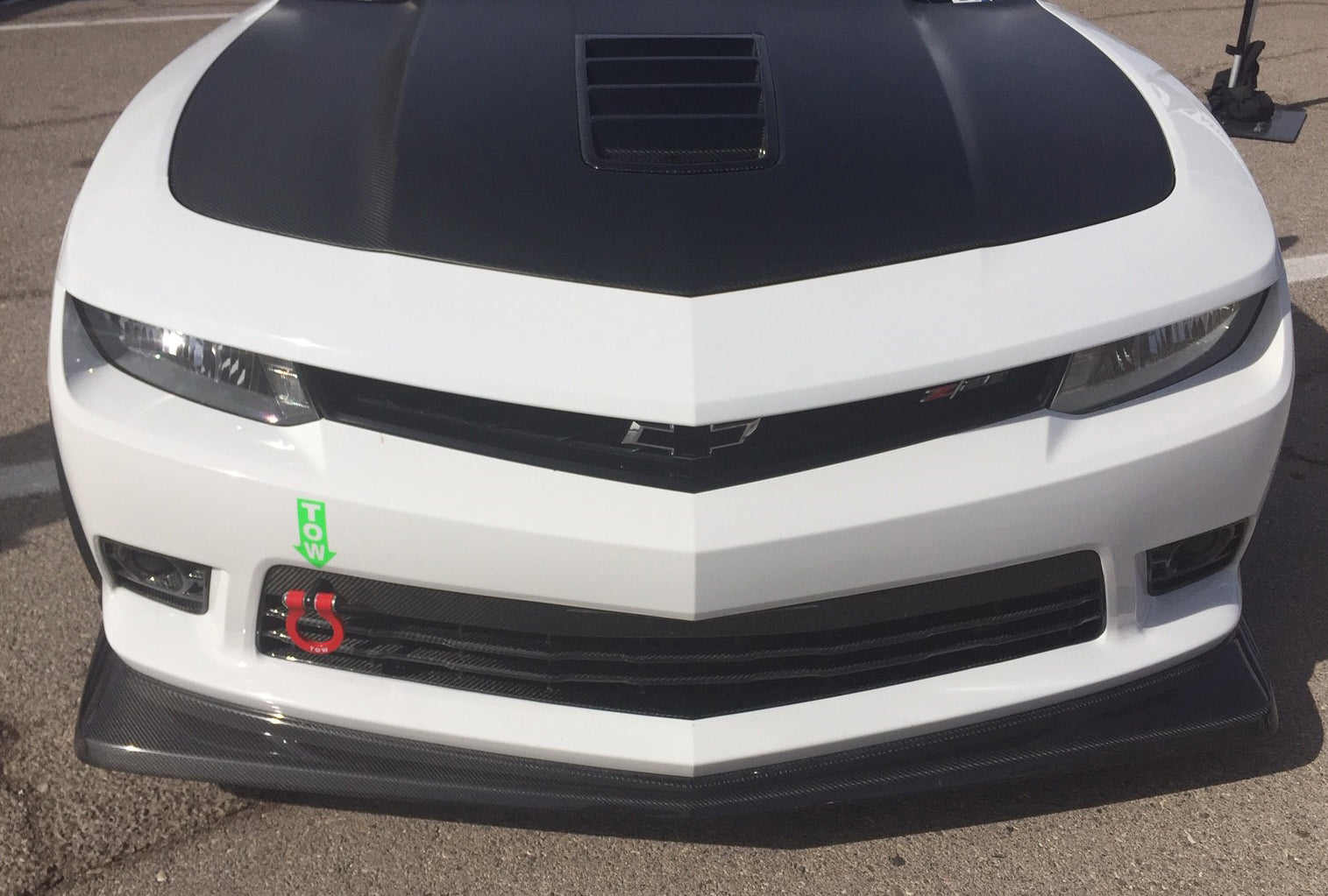 2014 2015 Chevrolet Camaro ZL1 Type ZL Front Splitter Grille Anderson
